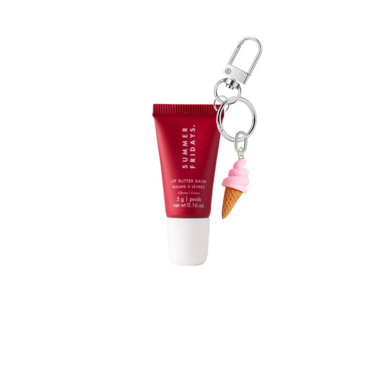 Summer Fridays Gloss Keychain Cherry