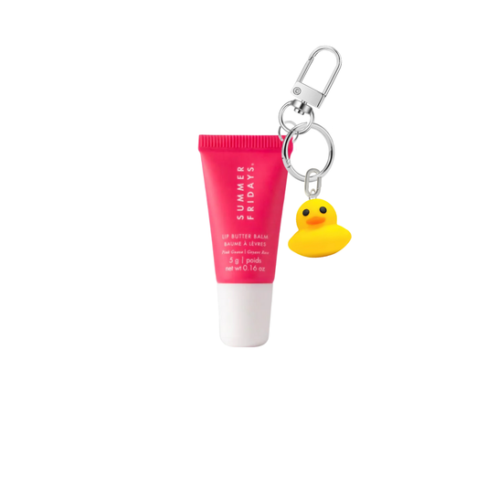 Summer Fridays Gloss Keychain Pink Guava