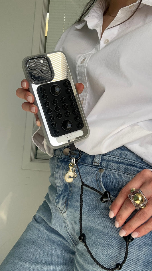 Gold Chunky Initial Letter Charmie