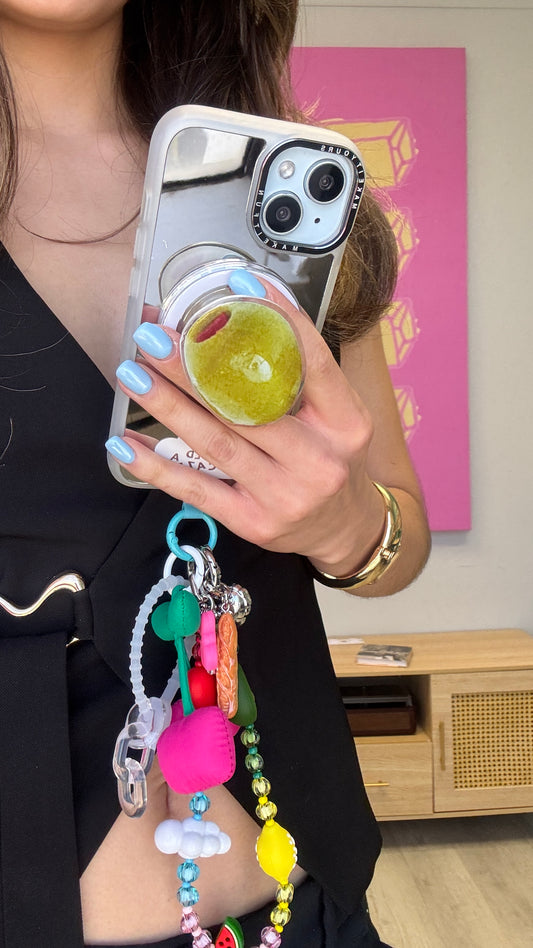 Vintage Olive Pop Grippy