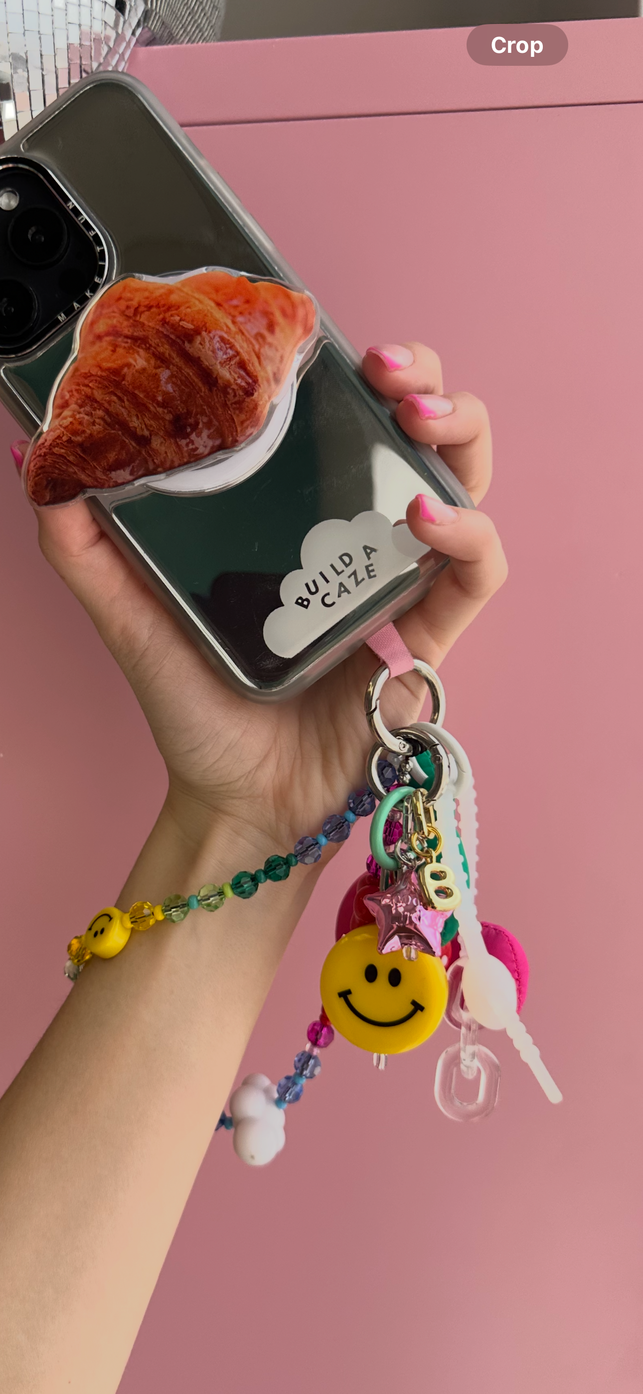 Gold Cutie Initial Letter Charmie