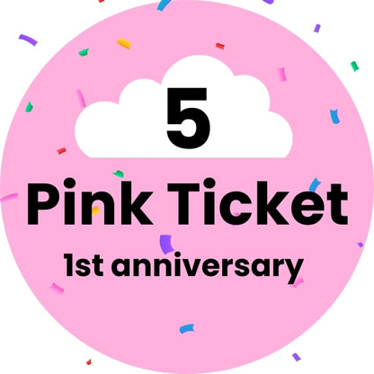 5 Pink Ticket Bundle