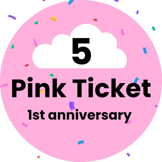 5 Pink Ticket Bundle