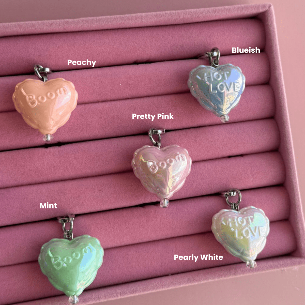 Butter Yellow 2.0 Pastel Hot Love Balloon Charmie Phone Charm dangly accessory attached to a phone - Build A Caze
