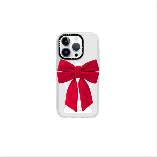 Jolly Red Ribbon MagSafe Pop Grippy