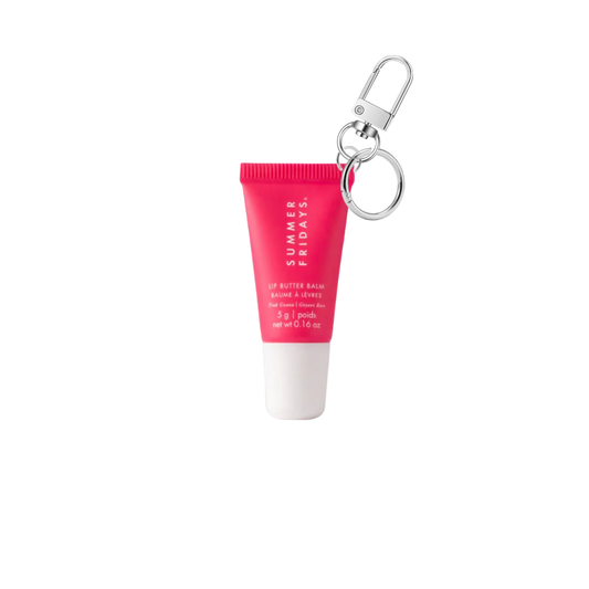Summer Fridays Gloss Keychain Pink Guava