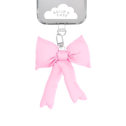 Pink Bow It Keychain