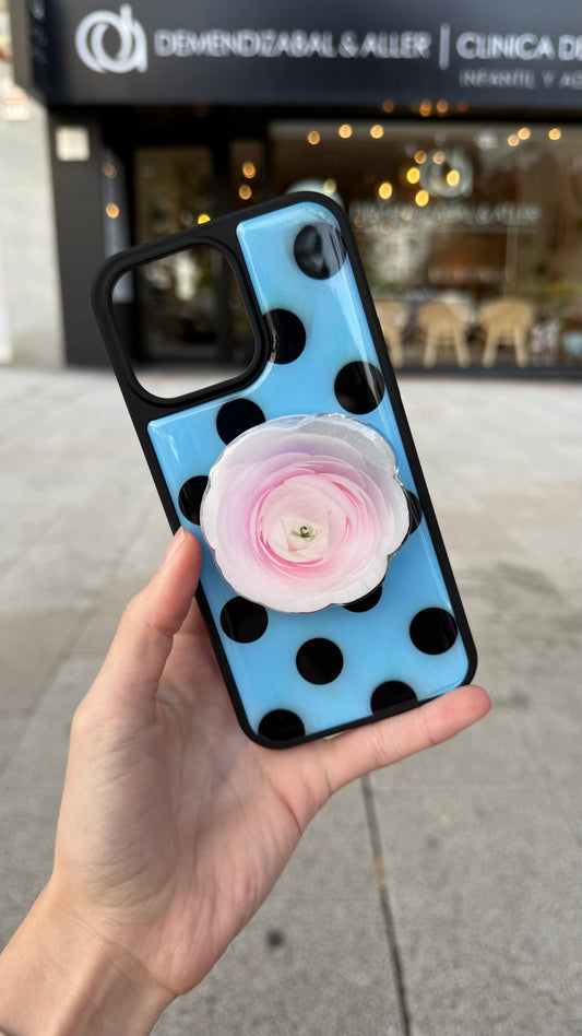 Blushed Ranunculus Flower Pop Grippy