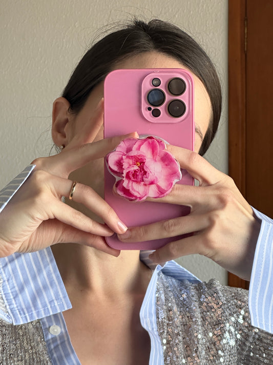 Peony Bloom Flower Pop Grippy