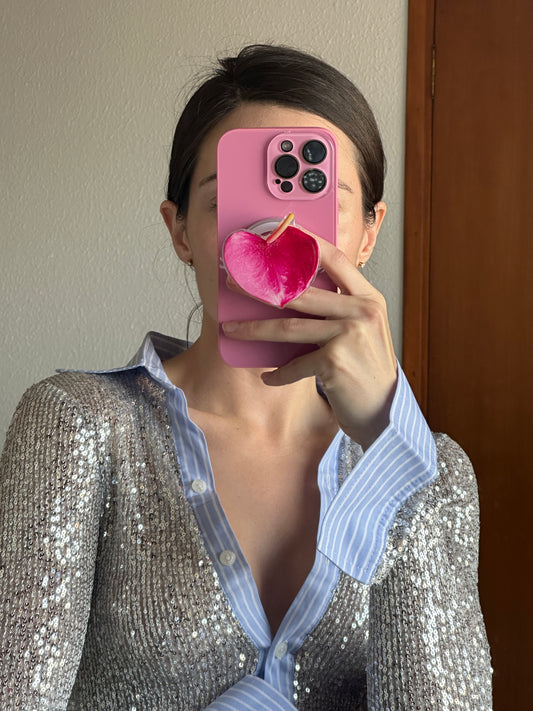 Heartbreaker Anthurium Flower Pop Grippy