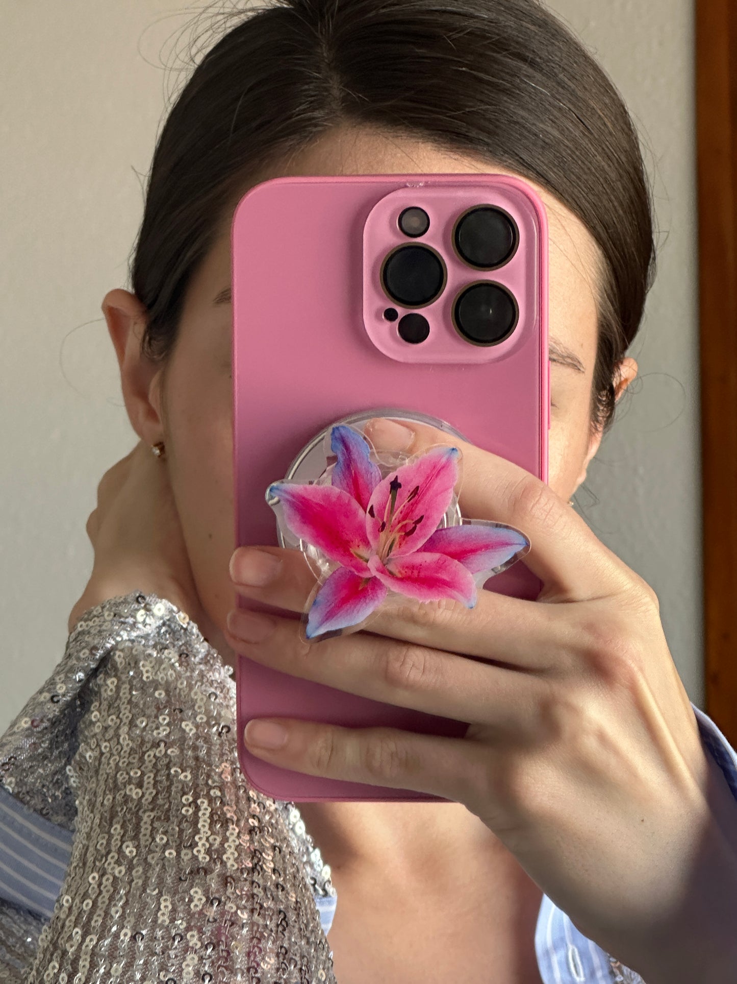 Starlight Lily Flower Pop Grippy