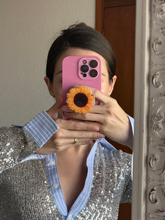 Main Character Sunflower Pop Grippy