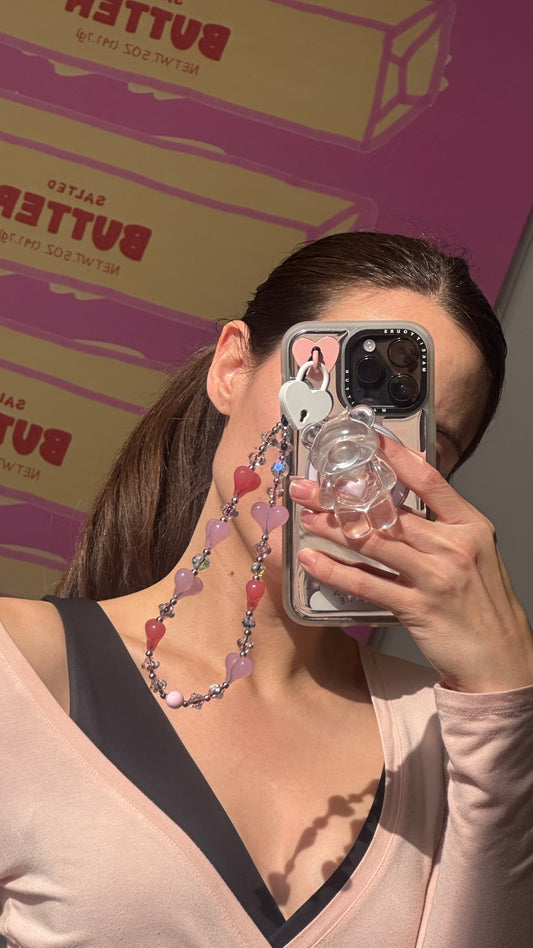 Crystal Candy Heart Strappy