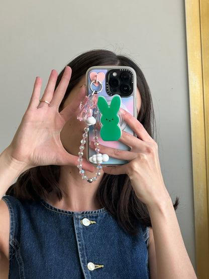 Greeny Sugar Bunny Pop Grippy