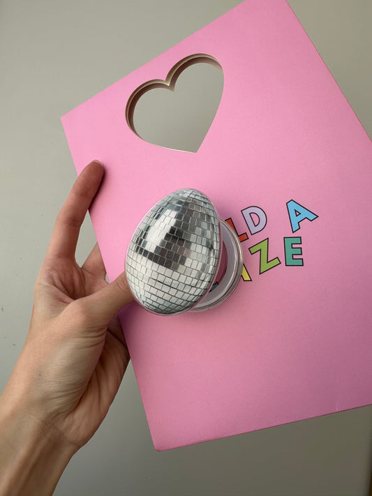 Bunnies Galore Easter Egg MagSafe pop holder, cute bunny themed magnetic pop socket and phone grip accessory.