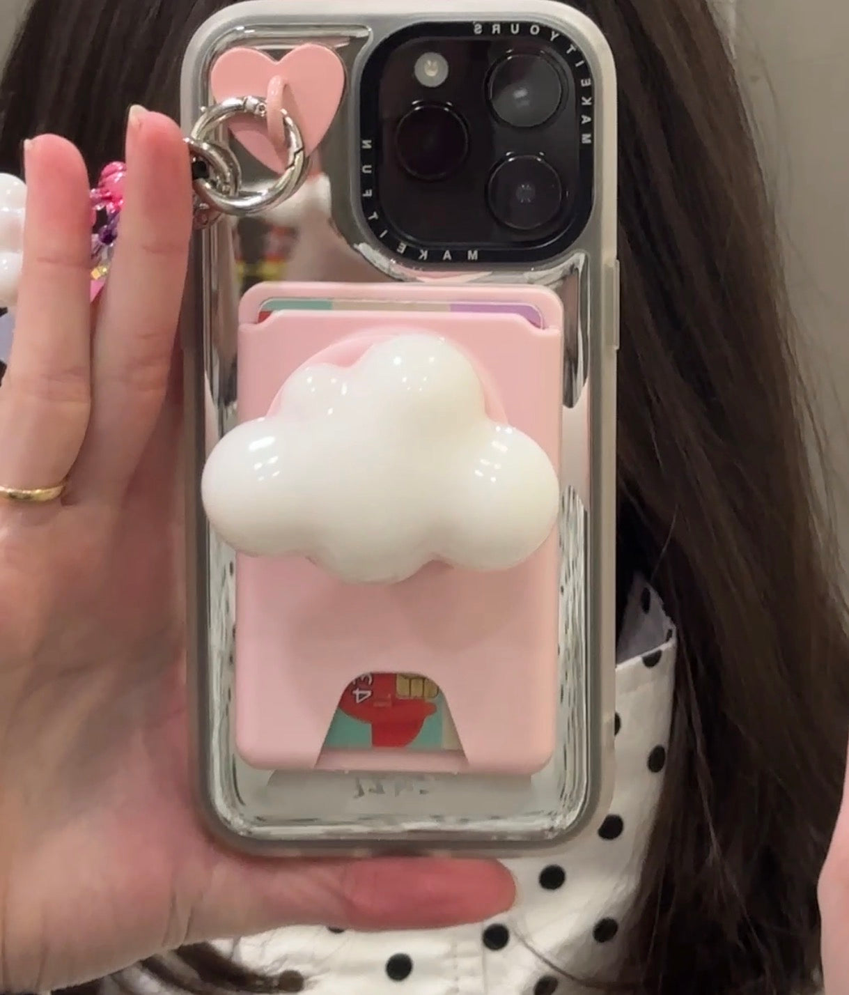 Head in the Clouds Pop Wally | Magsafe Wallet