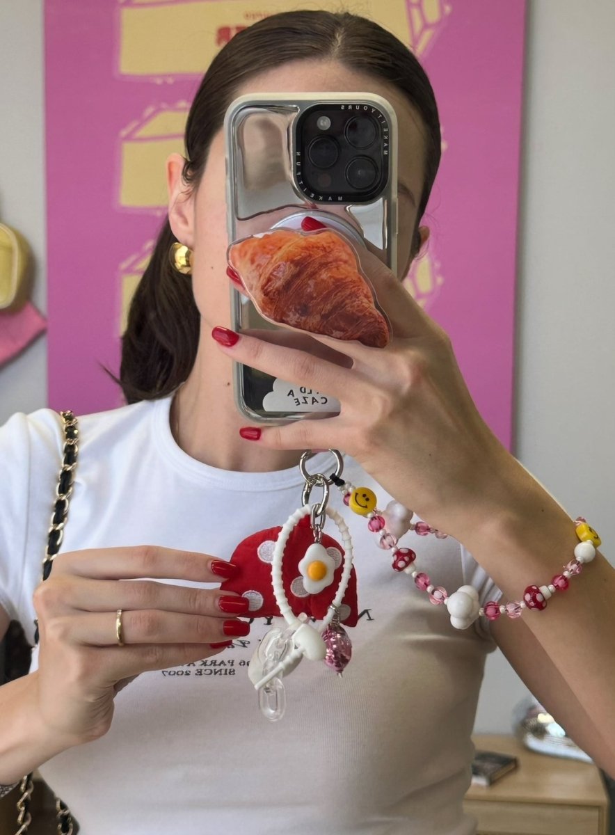 Anti-scratch MagSafe mirror phone case for iPhone 16 Pro Max featuring 10ft drop protection, epoxy finish, and a reflective silver back cover.