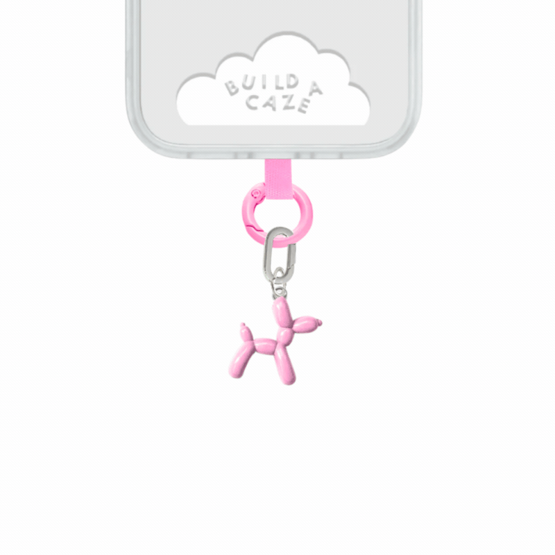 Balloon dog cell phone charm cute phone charms for women Build A Caze