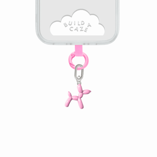 Balloon dog cell phone charm cute phone charms for women Build A Caze