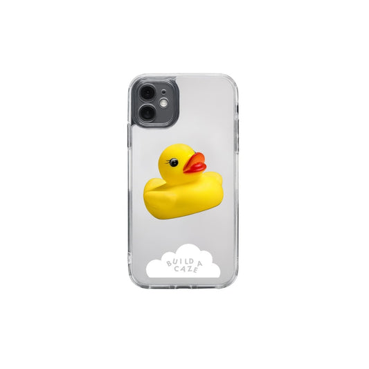Yellow Ducky pop holder, cute duck-shaped MagSafe compatible magnetic pop socket and phone grip accessory.