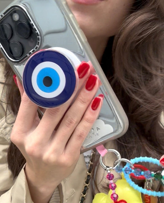 Got My Eye On You eye design magsafe pop holder, stylish magnetic pop socket and phone grip accessory.