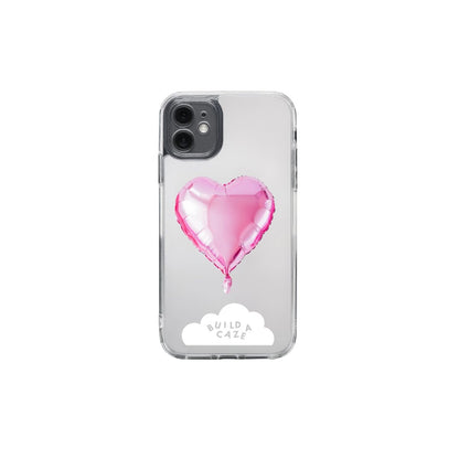 Heart You Balloon heart shaped MagSafe pop holder, cute magnetic pop socket and phone grip accessory.