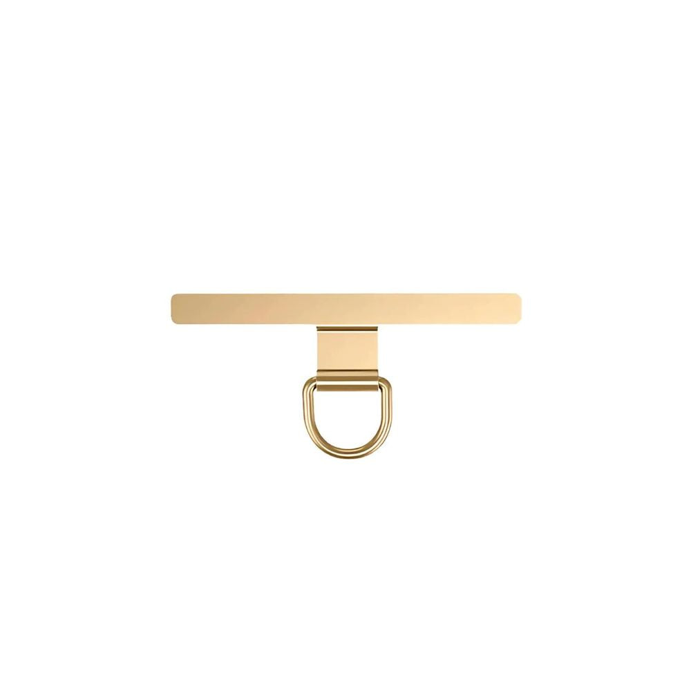 Gold universal phone accessory adapter phone case adapter ring works on any phone case Build A Caze