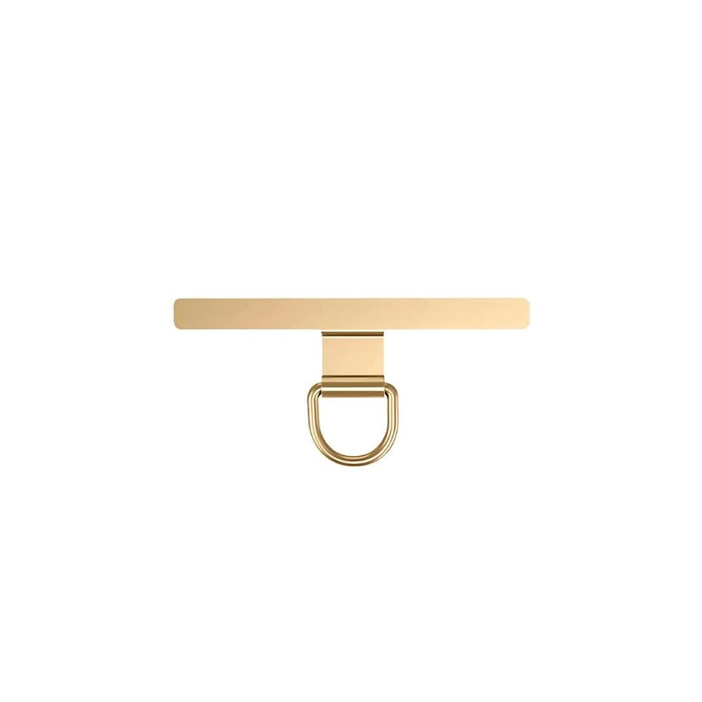 Gold universal phone accessory adapter phone case adapter ring works on any phone case Build A Caze