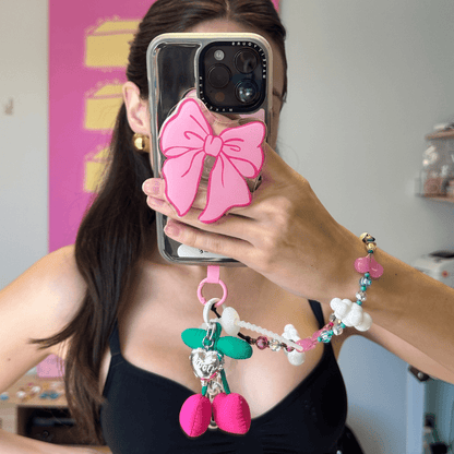 Poppy Bow Pop Grippy