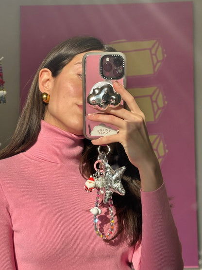 Head in the Clouds special edition MagSafe pop holder, cute cloud themed magnetic pop socket and phone grip accessory.