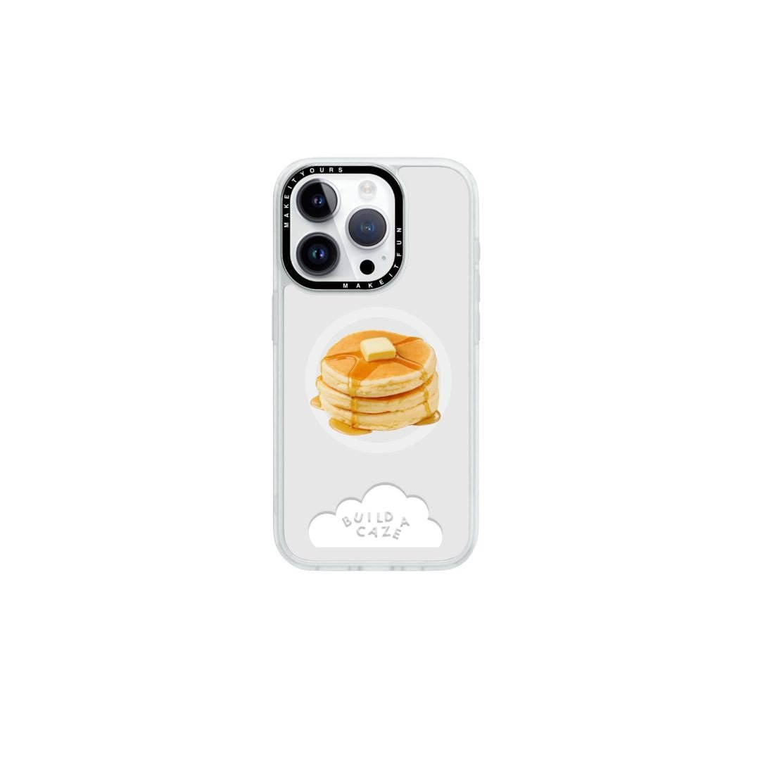 Stack Me Up Pancakes MagSafe pop holder, cute pancake design magnetic pop socket and phone grip accessory.